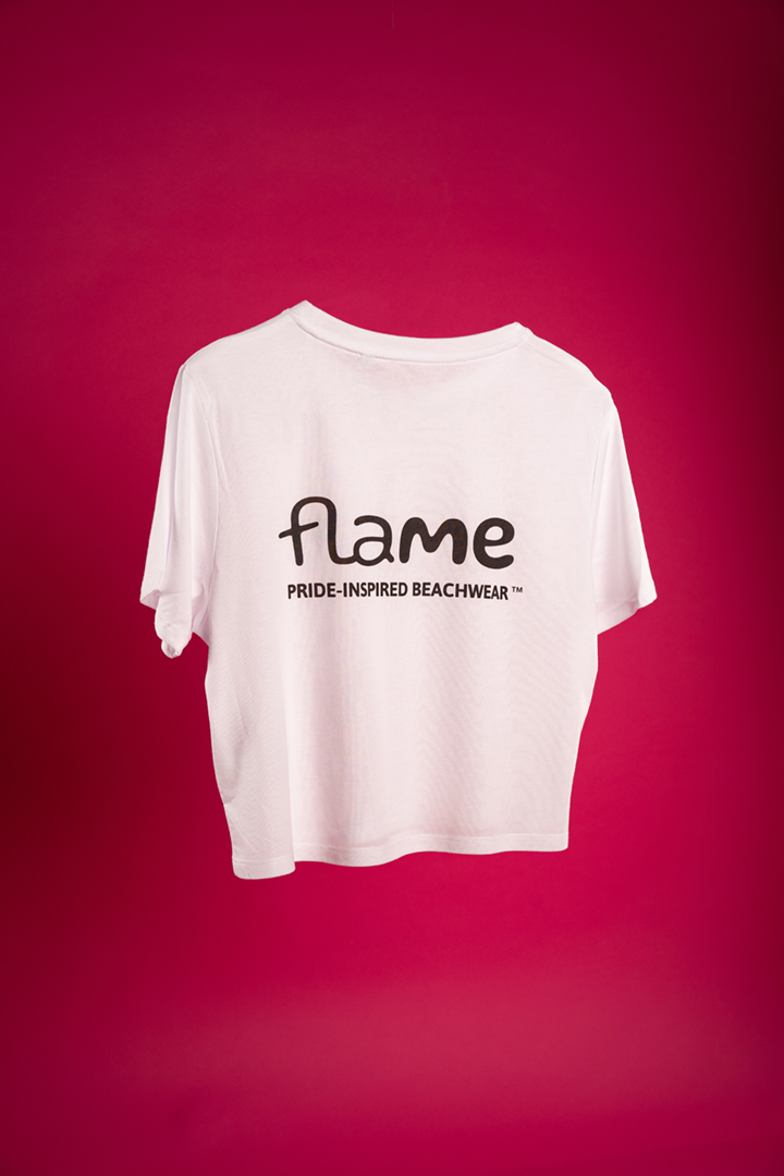 Maglia Bianca Crop